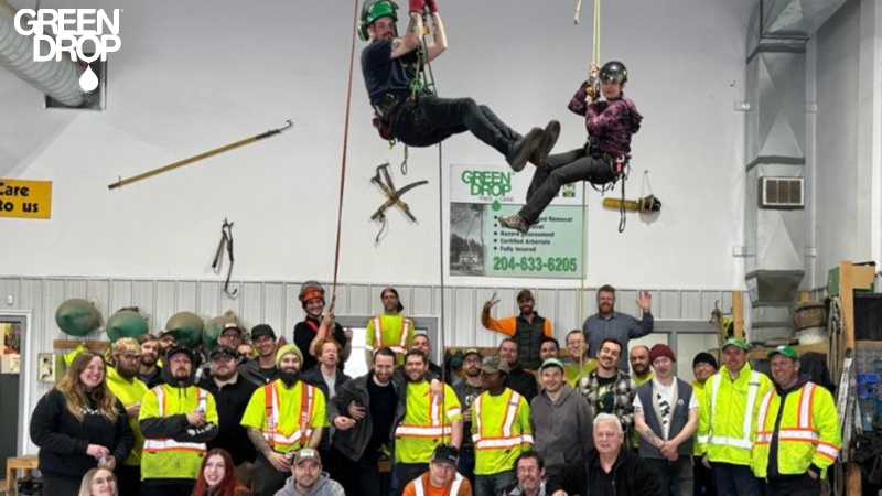 Green Drop team with numerous ISA certified arborists