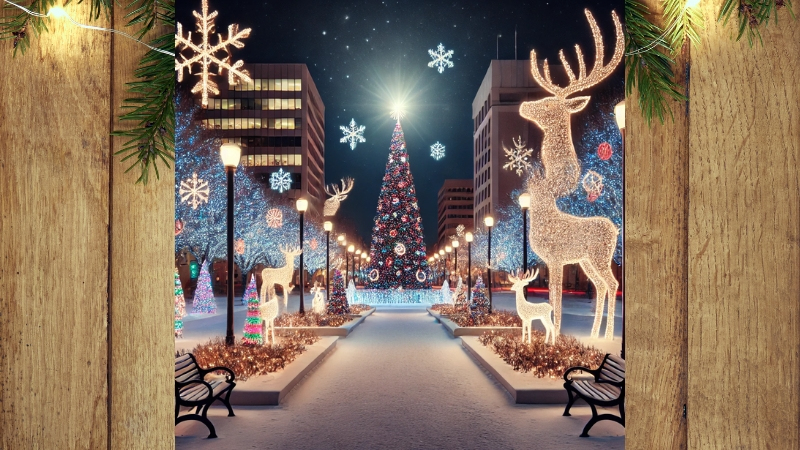 10 Holiday Light Displays in Regina & Saskatoon You Don't Want to Miss